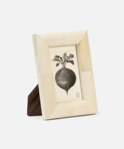 Pigeon And Poodle Vannes Frame Natural Bone