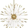 Robert Abbey New Arrivals Andromeda Large Chandelier In Brass
