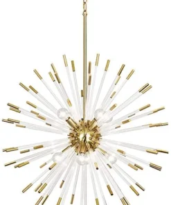Robert Abbey New Arrivals Andromeda Large Chandelier In Brass