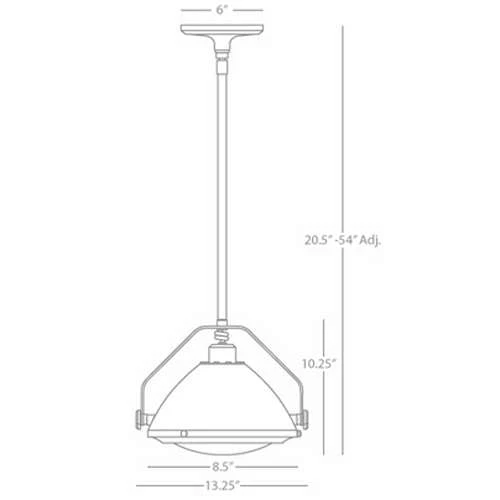 Robert Abbey New Arrivals Apollo Small Pendant Antique Brass 5 Robert Abbey New Arrivals Apollo Small Pendant Antique Brass