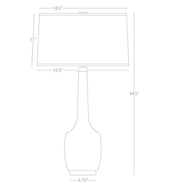 Robert Abbey Delilah Table Lamp Smoky Taupe New Arrivals 4 Robert Abbey Delilah Table Lamp Smoky Taupe New Arrivals