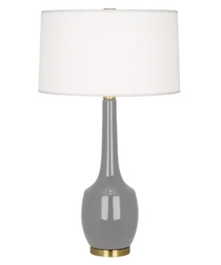 Robert Abbey Delilah Table Lamp Smoky Taupe New Arrivals