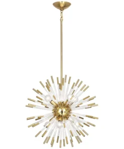 Robert Abbey Andromeda Small Chandelier In Brass New Arrivals