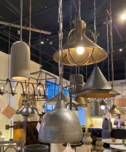 Currey And Company Stonemoss Cylindrical Pendant New Arrivals