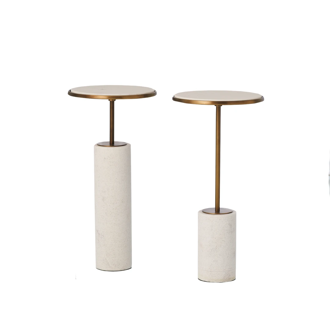 Studio A Short Cored Marble Table Bronze Two Styles New Arrivals 3 Studio A Short Cored Marble Table Bronze Two Styles New Arrivals