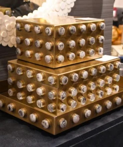 Worlds Away Brister Rectangular Brass Tray New Arrivals