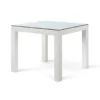 Bungalow 5 New Arrivals Valentina Grasscloth Game Table White 1 Bungalow 5 New Arrivals Valentina Grasscloth Game Table White