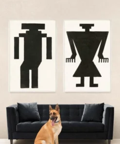 Natural Curiosities Earth Humans 1 Framed Artwork