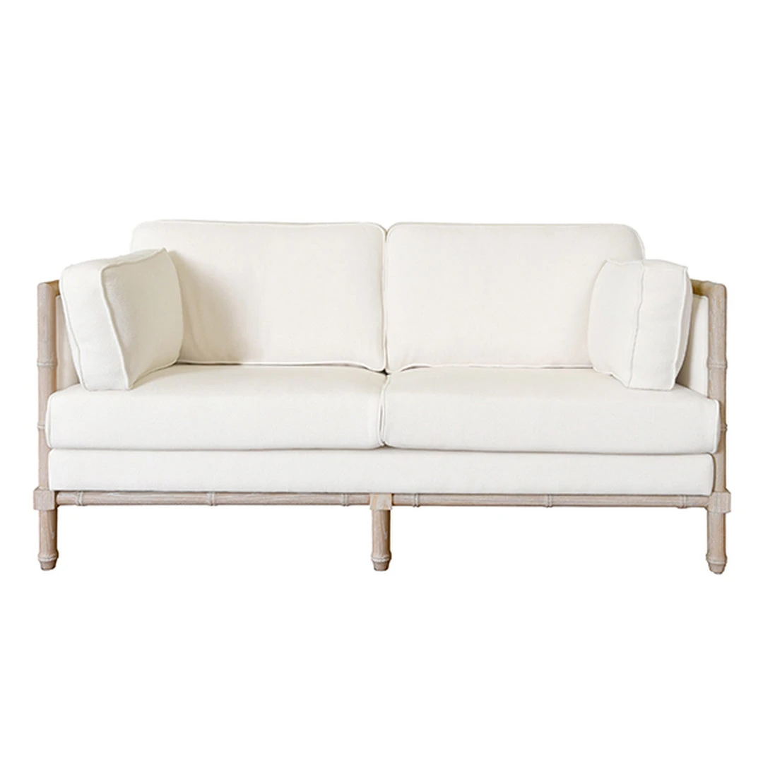 Worlds Away New Arrivals Ainsley Sofa Cerused Oak And Ivory 6 Worlds Away New Arrivals Ainsley Sofa Cerused Oak And Ivory