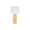 Worlds Away Anita Table Lamp Gold Leaf