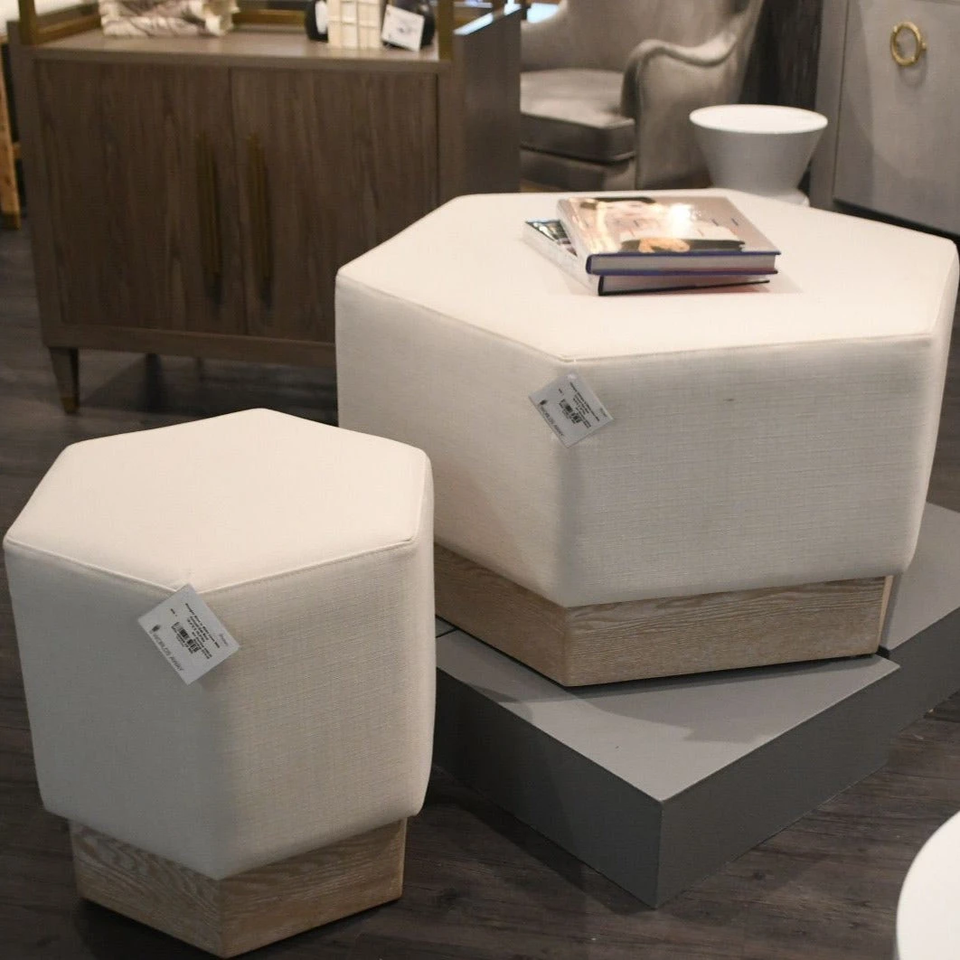 Worlds Away New Arrivals Myra Ottoman Cerused Oak White Linen 6 Worlds Away New Arrivals Myra Ottoman Cerused Oak White Linen