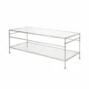 Worlds Away Bateman Cocktail Table Silver Leaf New Arrivals