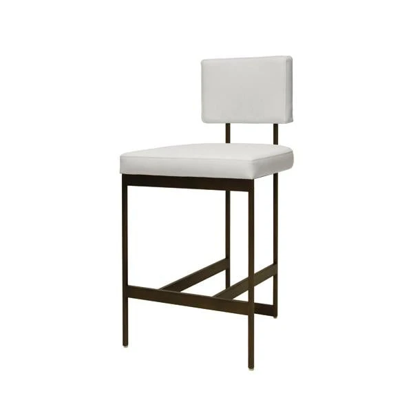 Worlds Away New Arrivals Baylor Counter Stool Bronze And White Vinyl 3 Worlds Away New Arrivals Baylor Counter Stool Bronze And White Vinyl