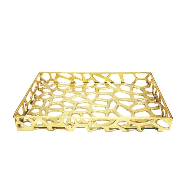 Worlds Away Byron Tray Gold 3 Worlds Away Byron Tray Gold