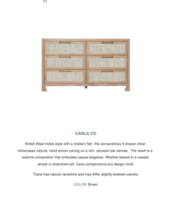 Worlds Away Carla Chest Cerused Oak New Arrivals