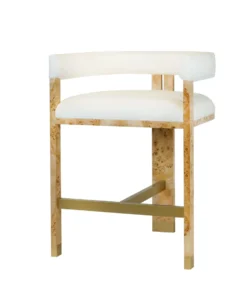 Worlds Away Cruise Counter Stool Burl Wood New Arrivals