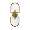Worlds Away New Arrivals Dexter Sconce Antique Brass