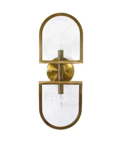 Worlds Away New Arrivals Dexter Sconce Antique Brass