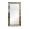 Worlds Away Dion Floor Mirror Silver Leaf