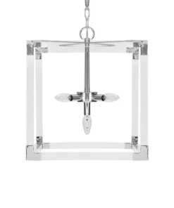 Worlds Away Eli Pendant Nickel New Arrivals