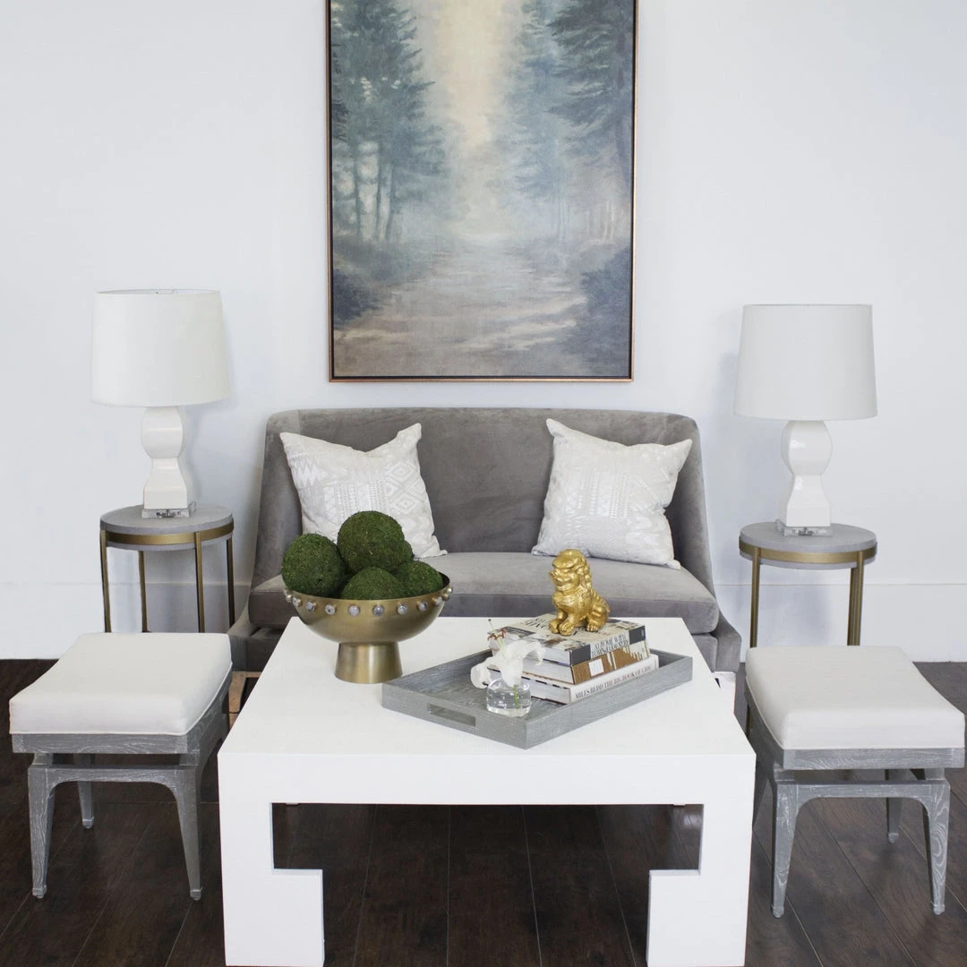 Worlds Away Fergie Stool Grey Cerused Oak 6 Worlds Away Fergie Stool Grey Cerused Oak