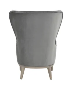 Worlds Away Frisco Wing Chair Gray New Arrivals