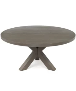 Worlds Away Greer Dining Table Grey Oak