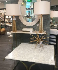 Worlds Away New Arrivals Heather Oval Wall Mirror