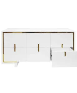 Worlds Away New Arrivals Holden Six Drawer Chest White 17 Worlds Away New Arrivals Holden Six Drawer Chest White