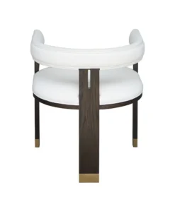 Worlds Away New Arrivals Jude Chair Dark Espresso Oak