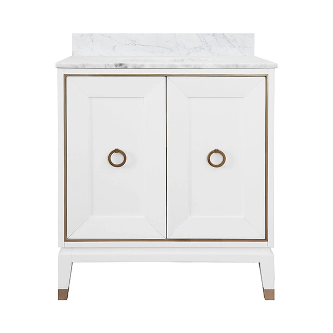 Worlds Away Larson Vanity White 3 Worlds Away Larson Vanity White