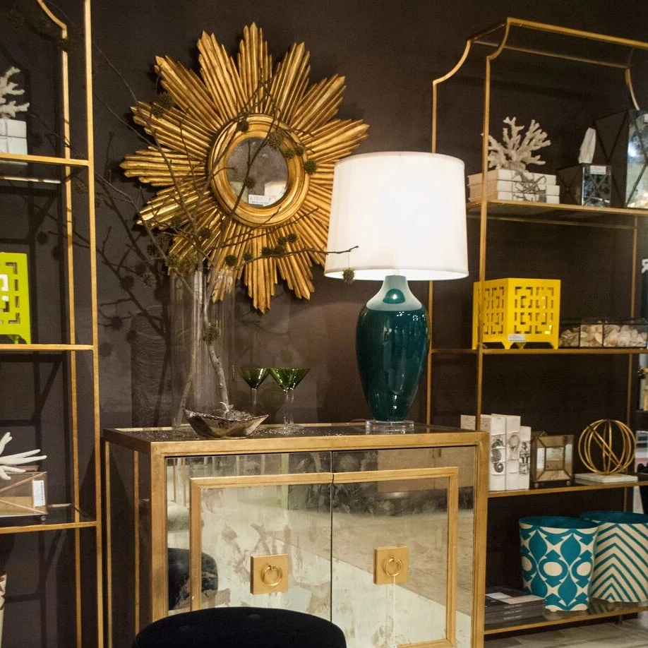 Worlds Away New Arrivals Chloe Etagere Gold Leaf 4 Worlds Away New Arrivals Chloe Etagere Gold Leaf