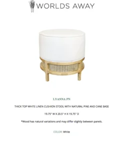 Worlds Away Lyanna Stool Pine And Cane New Arrivals 13 Worlds Away Lyanna Stool Pine And Cane New Arrivals