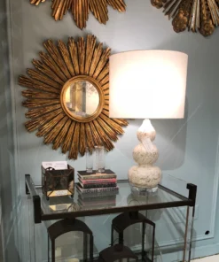Worlds Away New Arrivals Margeaux Mirror Gold Leaf 10 Worlds Away New Arrivals Margeaux Mirror Gold Leaf