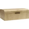 Worlds Away Mira Decorative Box Burl Wood New Arrivals