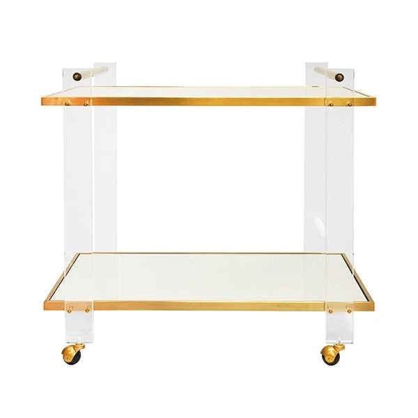 Worlds Away New Arrivals Pierce Bar Cart Acrylic And Antique Brass 4 Worlds Away New Arrivals Pierce Bar Cart Acrylic And Antique Brass