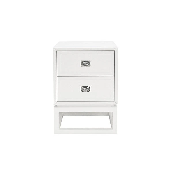 Worlds Away Oliver Side Table White 7 Worlds Away Oliver Side Table White