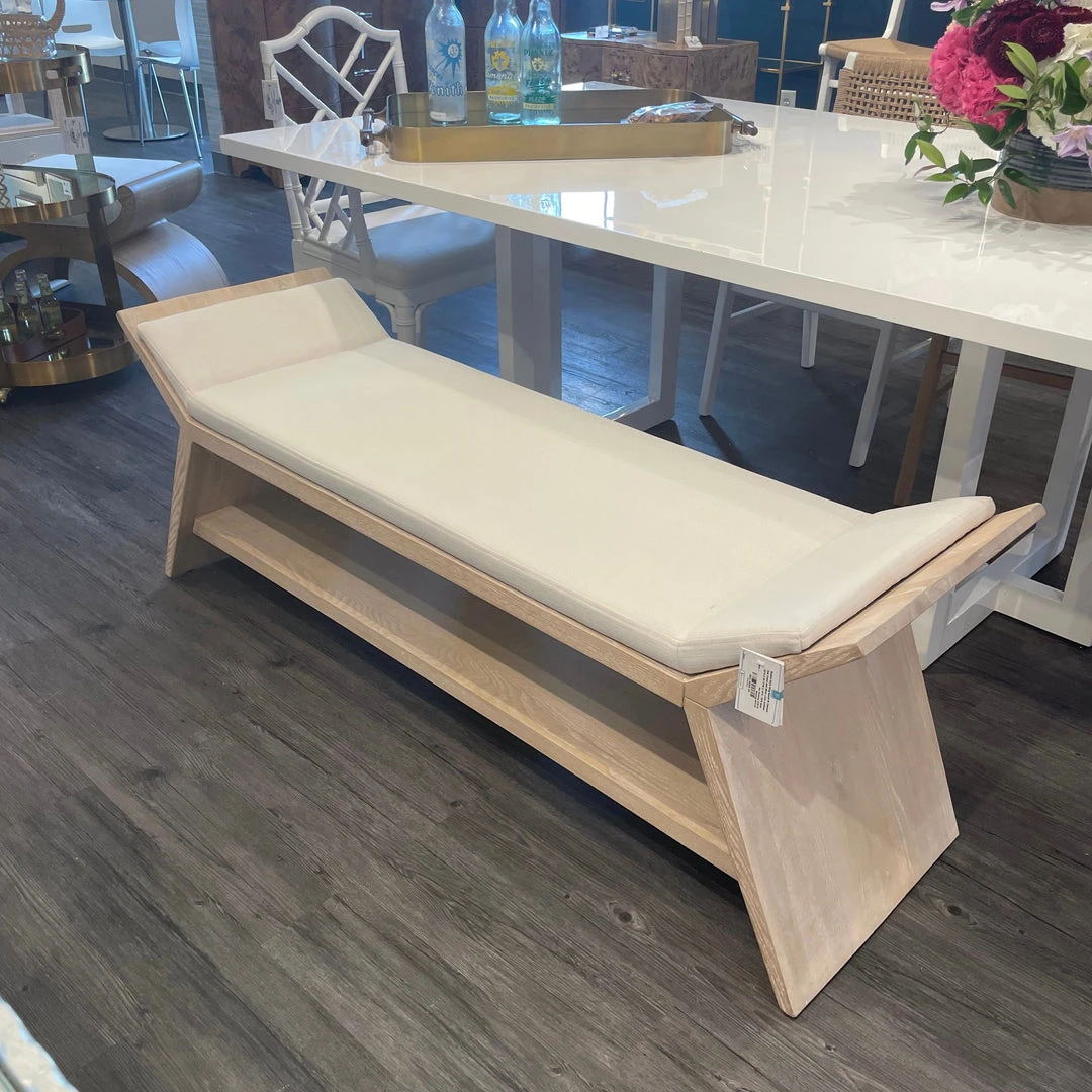 Worlds Away New Arrivals Peria Bench Cerused Oak 5 Worlds Away New Arrivals Peria Bench Cerused Oak