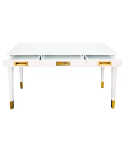 Worlds Away Plato Desk White New Arrivals