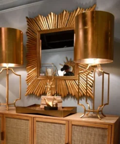 Worlds Away Raymond Gold Leaf Mirror New Arrivals 9 Worlds Away Raymond Gold Leaf Mirror New Arrivals