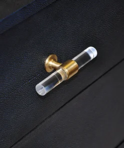 Worlds Away Rutherford Chest Navy Faux Shagreen New Arrivals