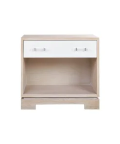 Worlds Away New Arrivals Shane Side Table Cerused Oak