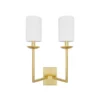 Worlds Away New Arrivals Stanley Sconce Gold Leaf