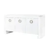 Worlds Away Tilley Buffet White