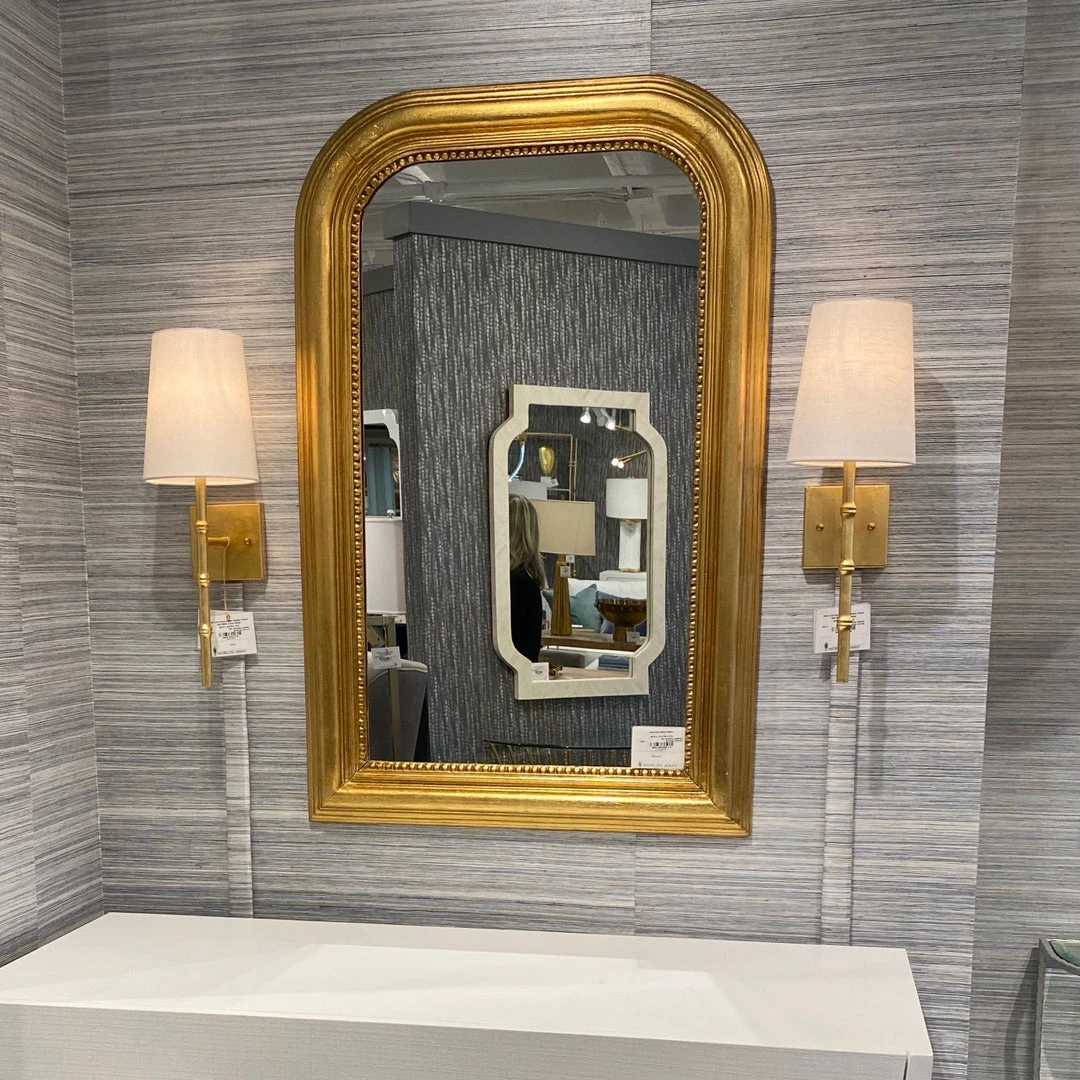 Worlds Away New Arrivals Waverly Mirror Gold Leaf 4 Worlds Away New Arrivals Waverly Mirror Gold Leaf