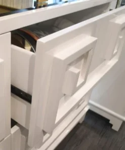 Worlds Away Werstler Dresser White Lacquer New Arrivals