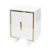 Worlds Away Bruna Side Table Brass New Arrivals