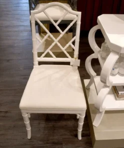 Worlds Away New Arrivals Fairfield Chair White Lacquer 11 Worlds Away New Arrivals Fairfield Chair White Lacquer