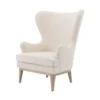 Worlds Away Frisco Wing Chair Ivory New Arrivals 1 Worlds Away Frisco Wing Chair Ivory New Arrivals